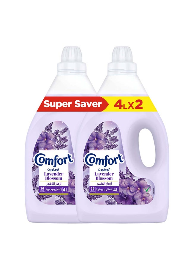 Comfort منعم الأقمشة كومفورت، زهرة اللافندر، 4 لتر × 2 - Image 1